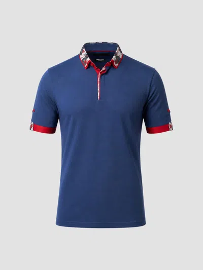 Maceoo Men's Mozart Solid Guilty Polo Shirt In Blue