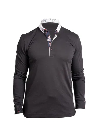 Maceoo Men's Newton Ascension Polo Shirt In Brown