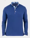 Maceoo Men's Newton Crypt Polo Shirt In Blue