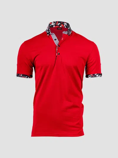 Maceoo Men's Newton Marthy Polo Shirt In Red