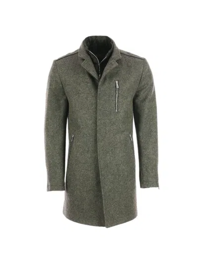 Maceoo Men's Peacoat In Green