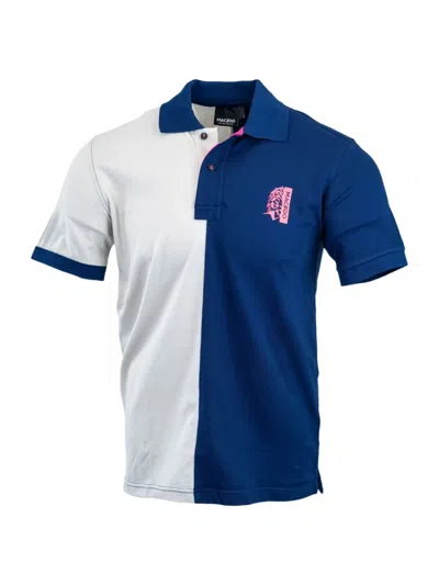 Maceoo Men's Polo Mozartsplit Shirt In Blue White