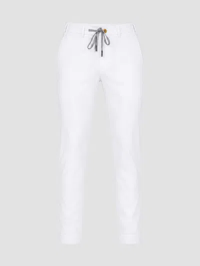 Maceoo Men's Resistance Solid Pants In White