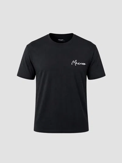 Maceoo Men's Signature T-shirt In Black