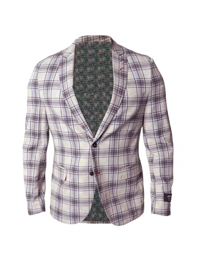 Maceoo Men's Unconstructed Descartes Blazer In Multi
