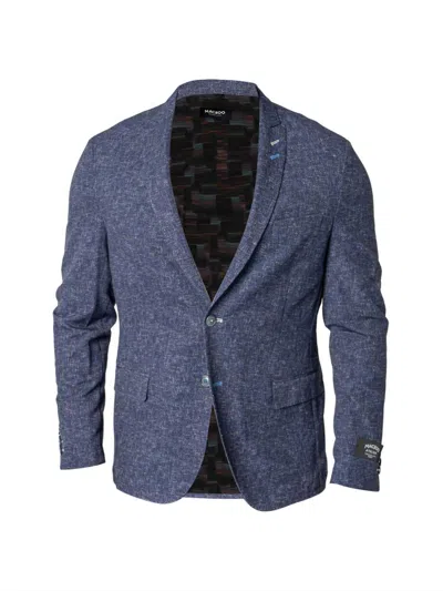 Maceoo Men's Unconstructed Descartes Blazer In Blue