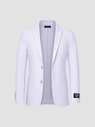 Maceoo Men's Uncostructed Marthyr Blazer In White