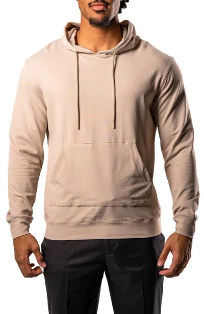 Maceoo Merino20 Brown Hoodie