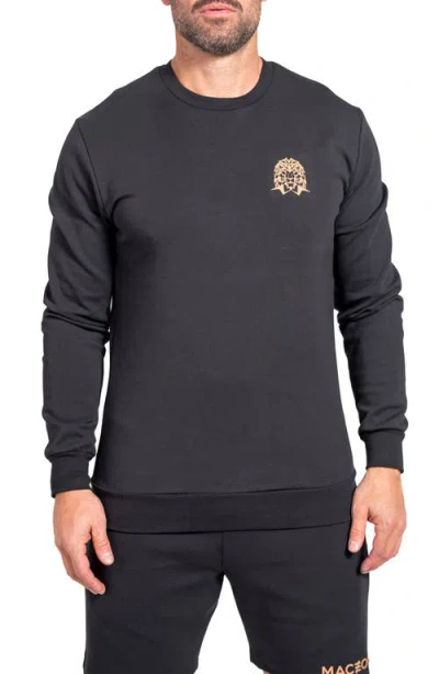 Maceoo Modish84 Graphic Sweatshirt In Black