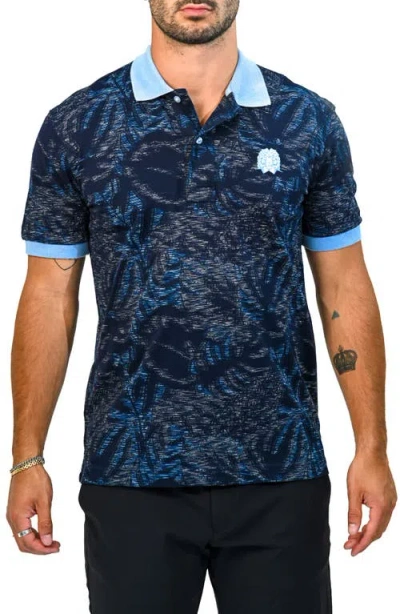 Maceoo Mozart Scale Polo In Blue