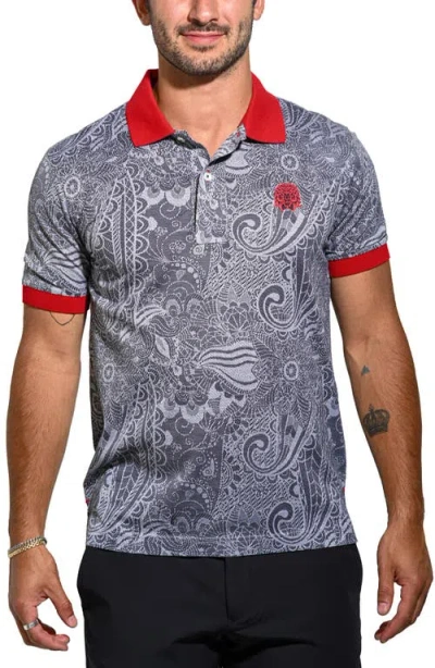 Maceoo Mozart Static Polo In Gray