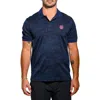 Maceoo Mozart Triangle Polo In Blue