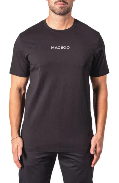 Maceoo Neon Asad Embellished T-shirt In Black