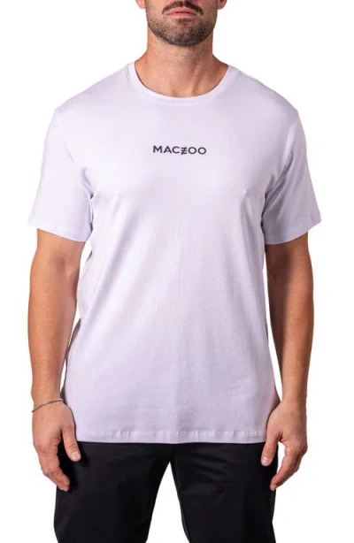 Maceoo Neon Asad Embellished T-shirt In Purple