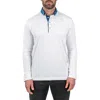 Maceoo Men's Newton Solid Polo Shirt In White