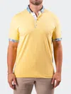 Maceoo Polo Collarsolidlemon Yellow In Yellow