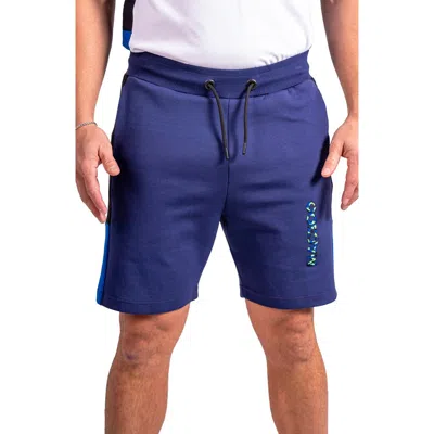 Maceoo Resistanceemb Blue Shorts