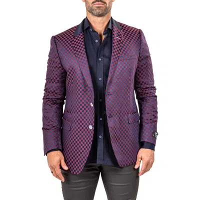 Maceoo Socrateevo Martyr001 Sport Coat In Red