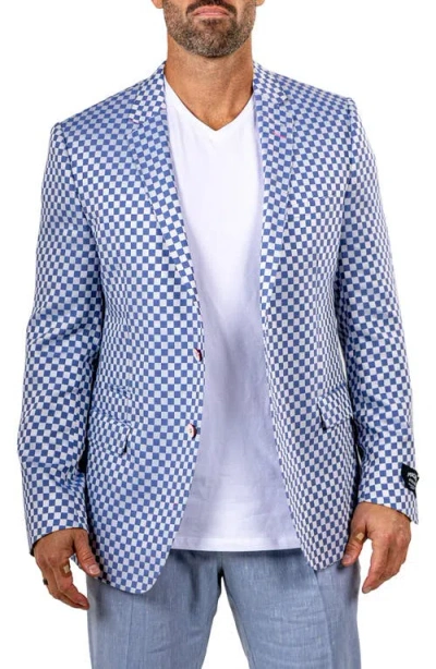 Maceoo Socrates Martyr002 Sport Coat In Blue