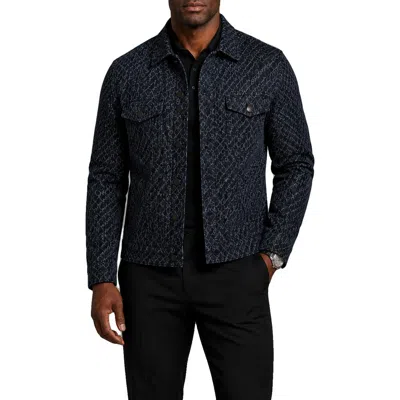 Maceoo Unknownsix Denim Jacket In Blue