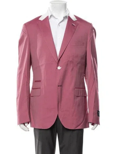 Pre-owned Maceoo Virgin Wool Blazer W/ Tags In Pink