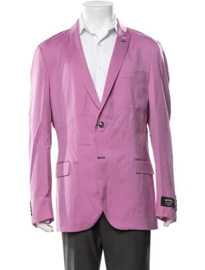 Pre-owned Maceoo Virgin Wool Blazer W/ Tags In Purple