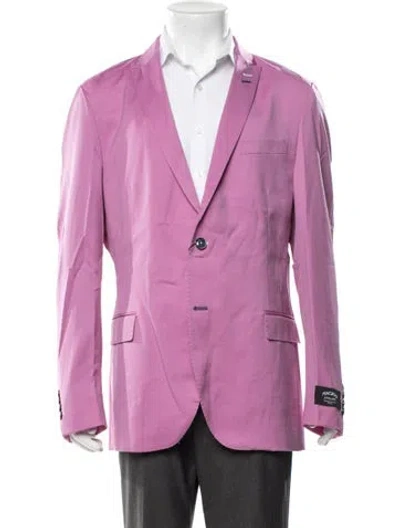 Pre-owned Maceoo Virgin Wool Blazer W/ Tags In Purple