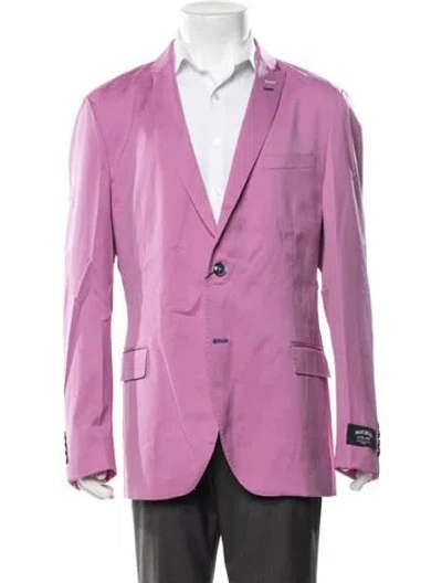 Pre-owned Maceoo Virgin Wool Blazer W/ Tags In Purple