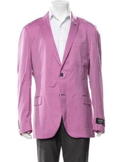 Pre-owned Maceoo Virgin Wool Blazer W/ Tags In Purple