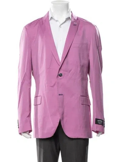 Pre-owned Maceoo Virgin Wool Blazer W/ Tags In Purple