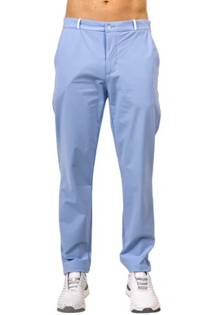 Maceoo Workout Stretch Global Blue Pants