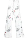 Macgraw Drawstring Loose-fit Trousers In White