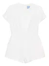 Macgraw Joan Playsuit In White