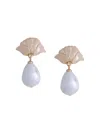Macgraw Poppy Earrings In Gold