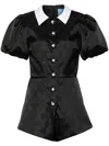 Macgraw Professor Playsuit In Black