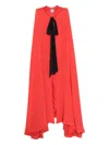 Macgraw Riding Cape In Black