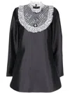 Macgraw Tempo Long-sleeve Mini Dress In Black