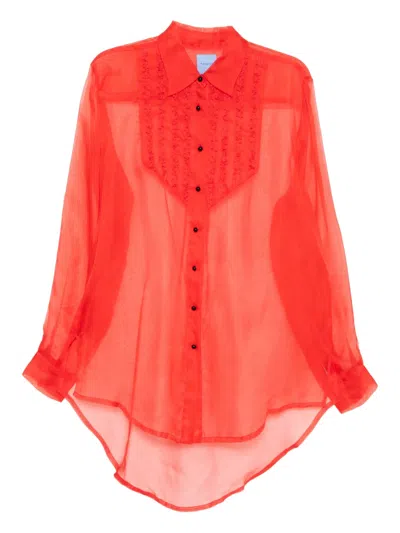 Macgraw Smoking-hemd In Red