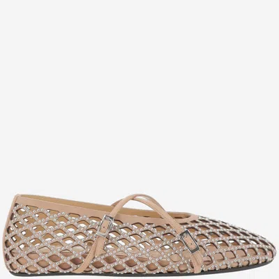 Mach &amp; Mach Beaded Leather Ballet Flats