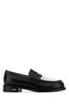 Mach &amp; Mach Sirene Loafers In Blackwhite