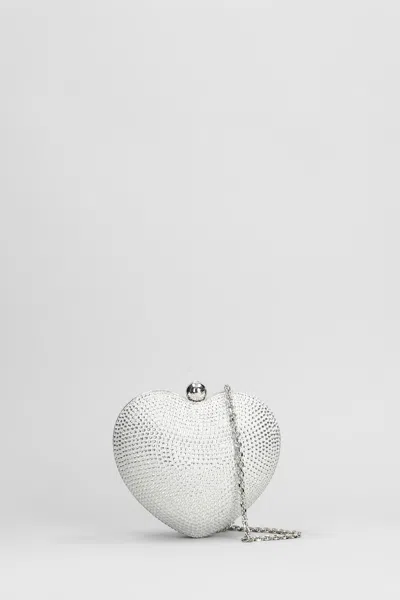 Mach &amp; Mach Clutch In White Leather