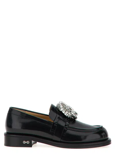 Mach &amp; Mach Galaxy Black Loafers