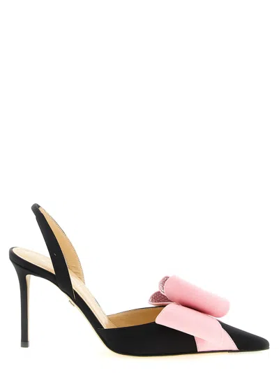 Mach &amp; Mach Le Cadeau Slingback In Black