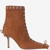 Mach &amp; Mach Leather Boot With Decorations
