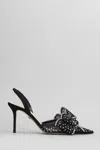 Mach &amp; Mach Pumps In Black Fabric