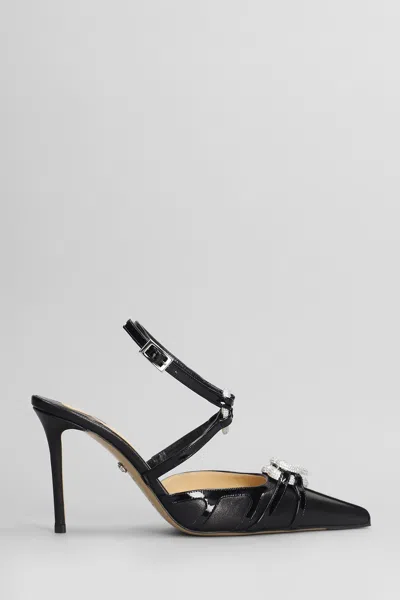Mach &amp; Mach Pumps In Black Leather