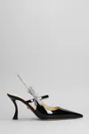 Mach &amp; Mach Pumps In Black Patent Leather In Black
