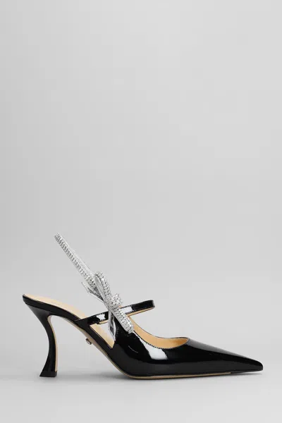 Mach &amp; Mach Pumps In Black Patent Leather