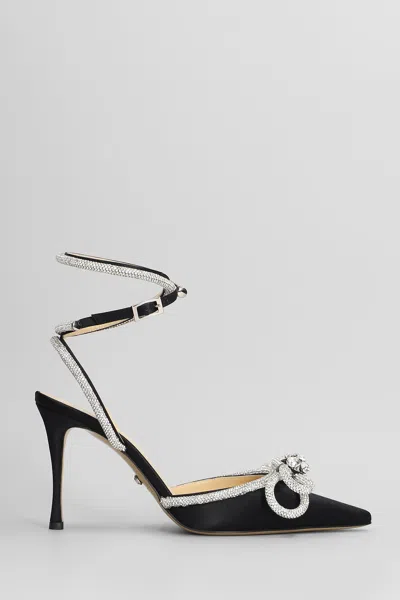 Mach &amp; Mach Pumps In Black Satin