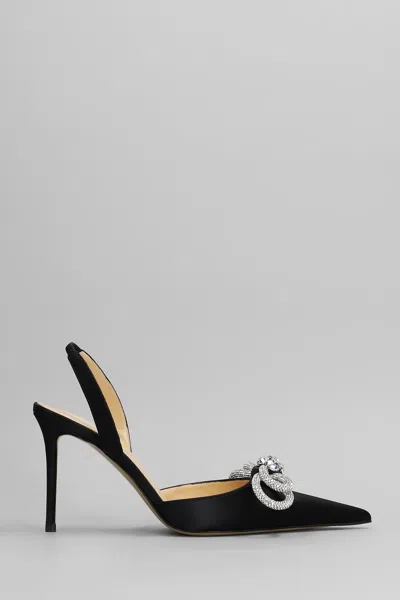 Mach &amp; Mach Pumps In Black Silk